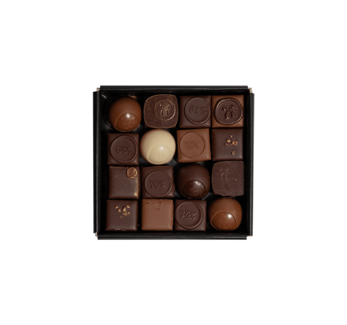 Pralinen assortiert Herbst, 16 Stück