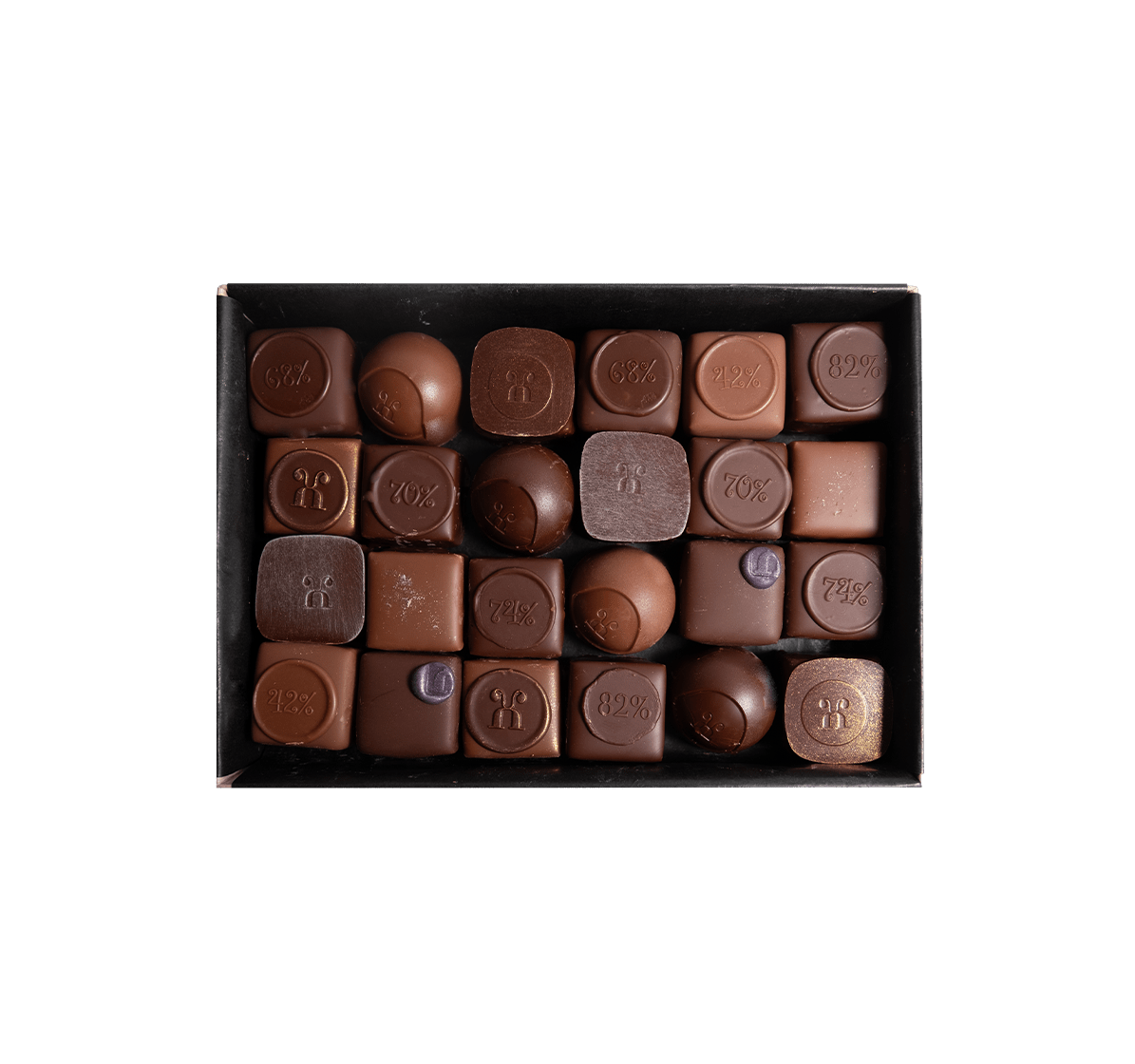 Pralinen alkoholfrei Sommer, 24 Stück