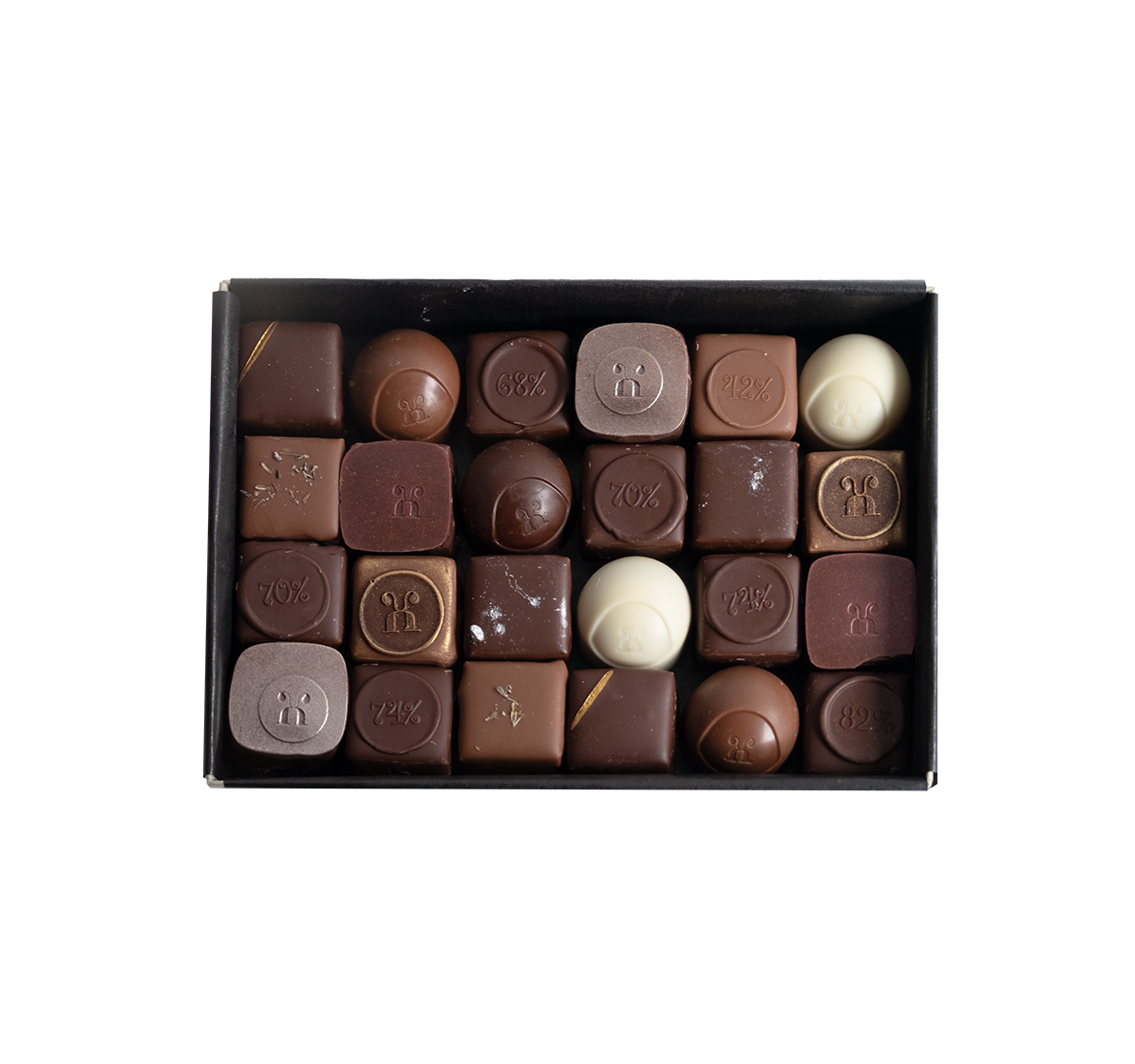 Pralinen assortiert Frühling, 24 Stück