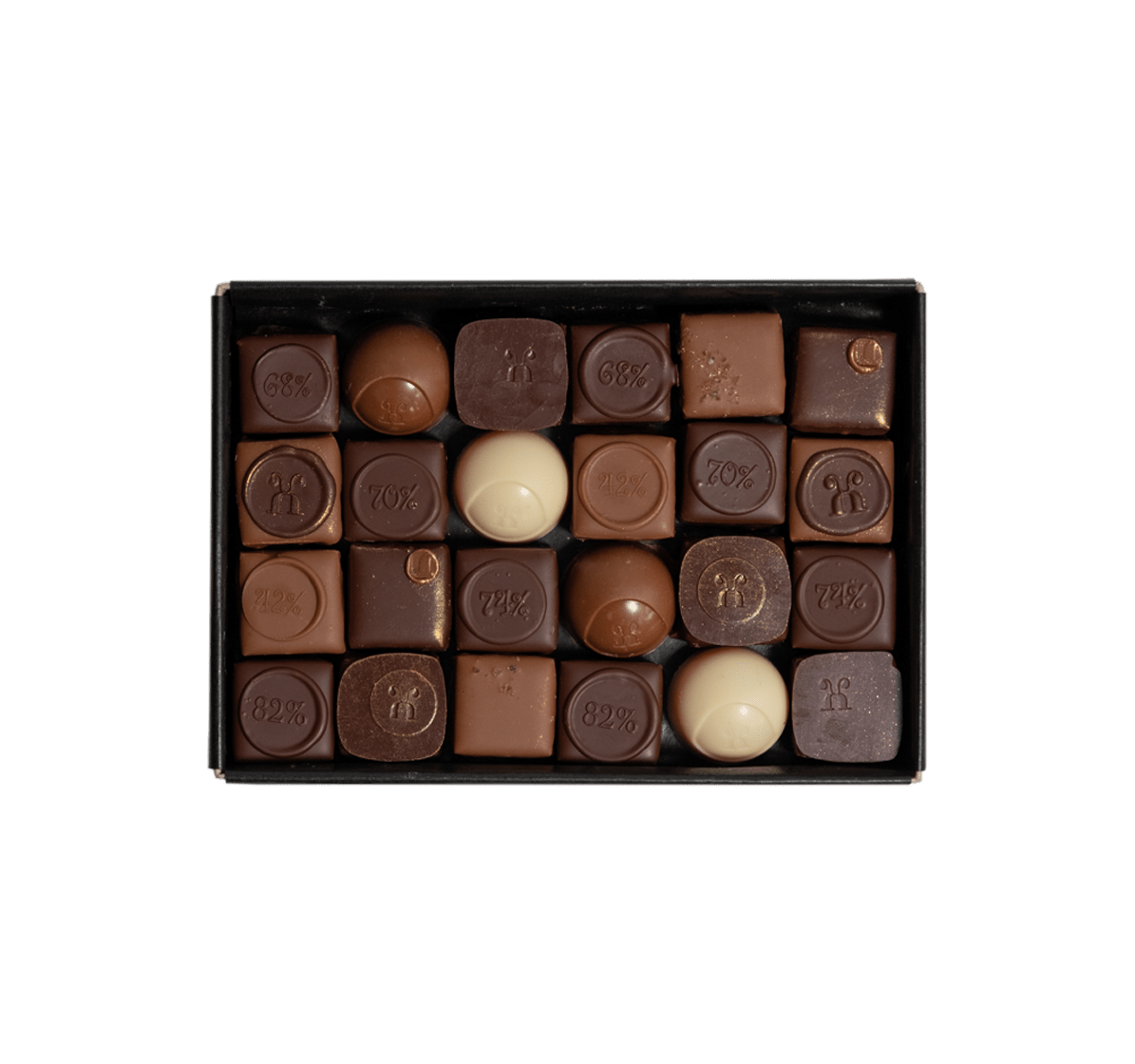 Pralinen alkoholfrei Herbst, 24 Stück