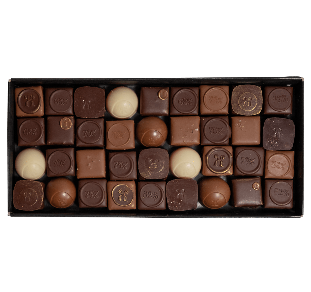 Pralinen alkoholfrei Herbst, 36 Stück