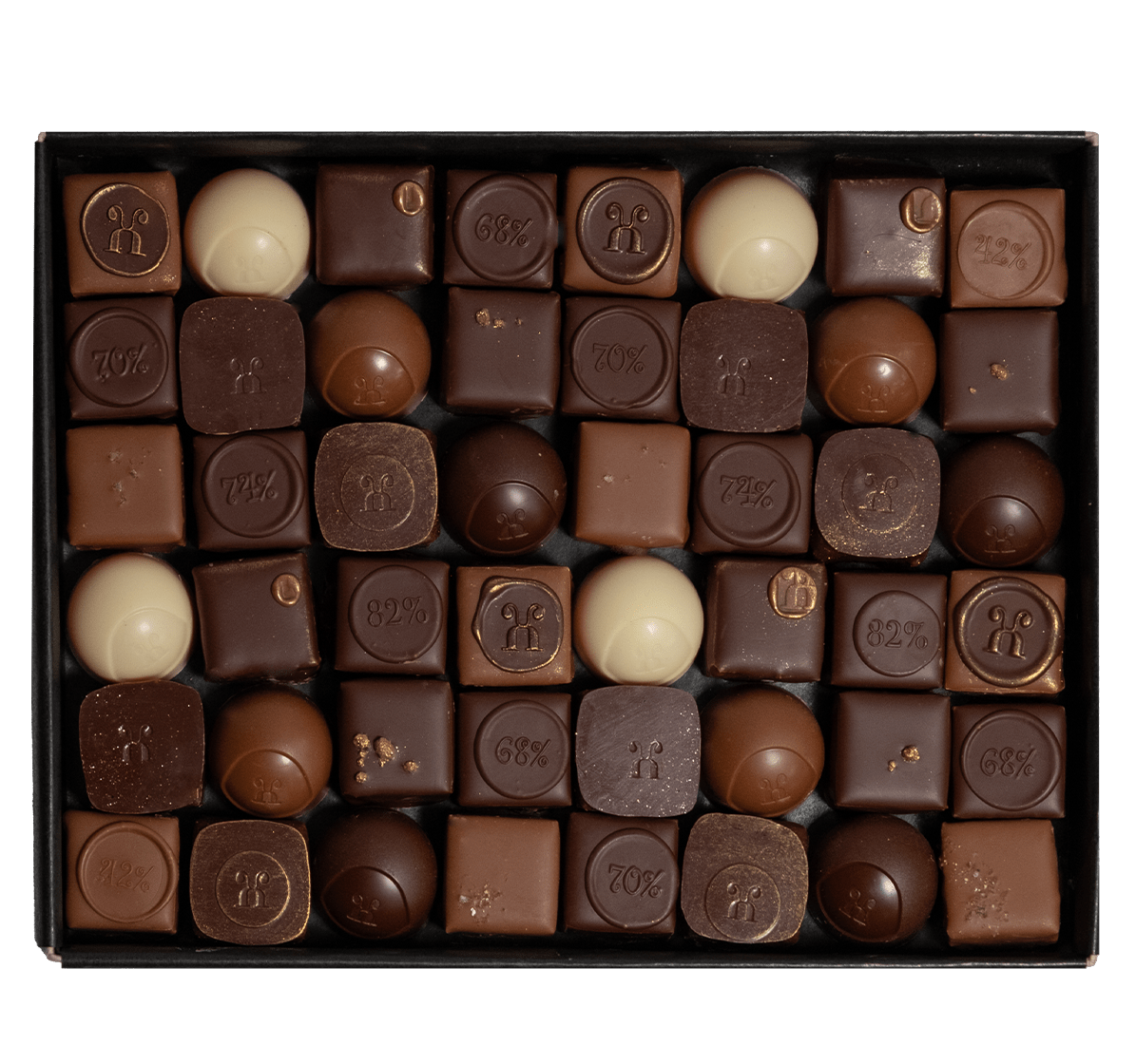 Pralinen Herbst, 48 Stück