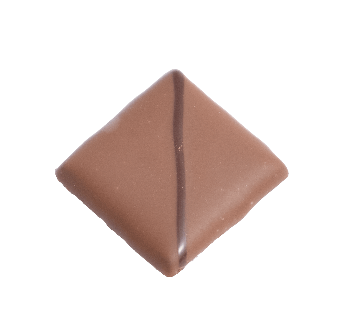 Rahm-Caramelverfeinert mit Alpenheu umhüllt von Grand Cru Milchschokolade - Max Chocolatier