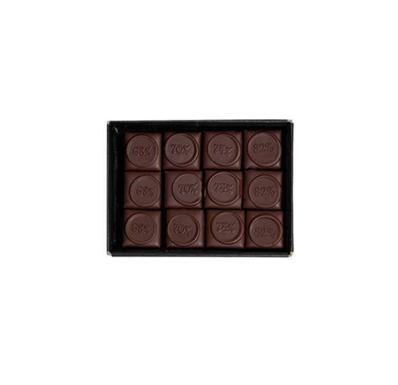 Truffes noirs Ganache Exquise, 12 pièces