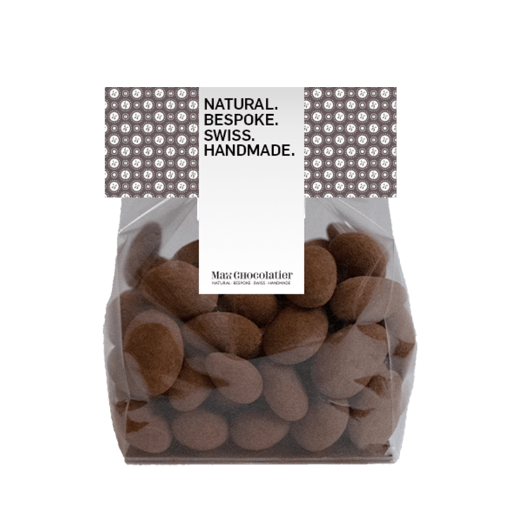 Malndel Dragée's in einem Säckli verpackt - Max Chocolatier