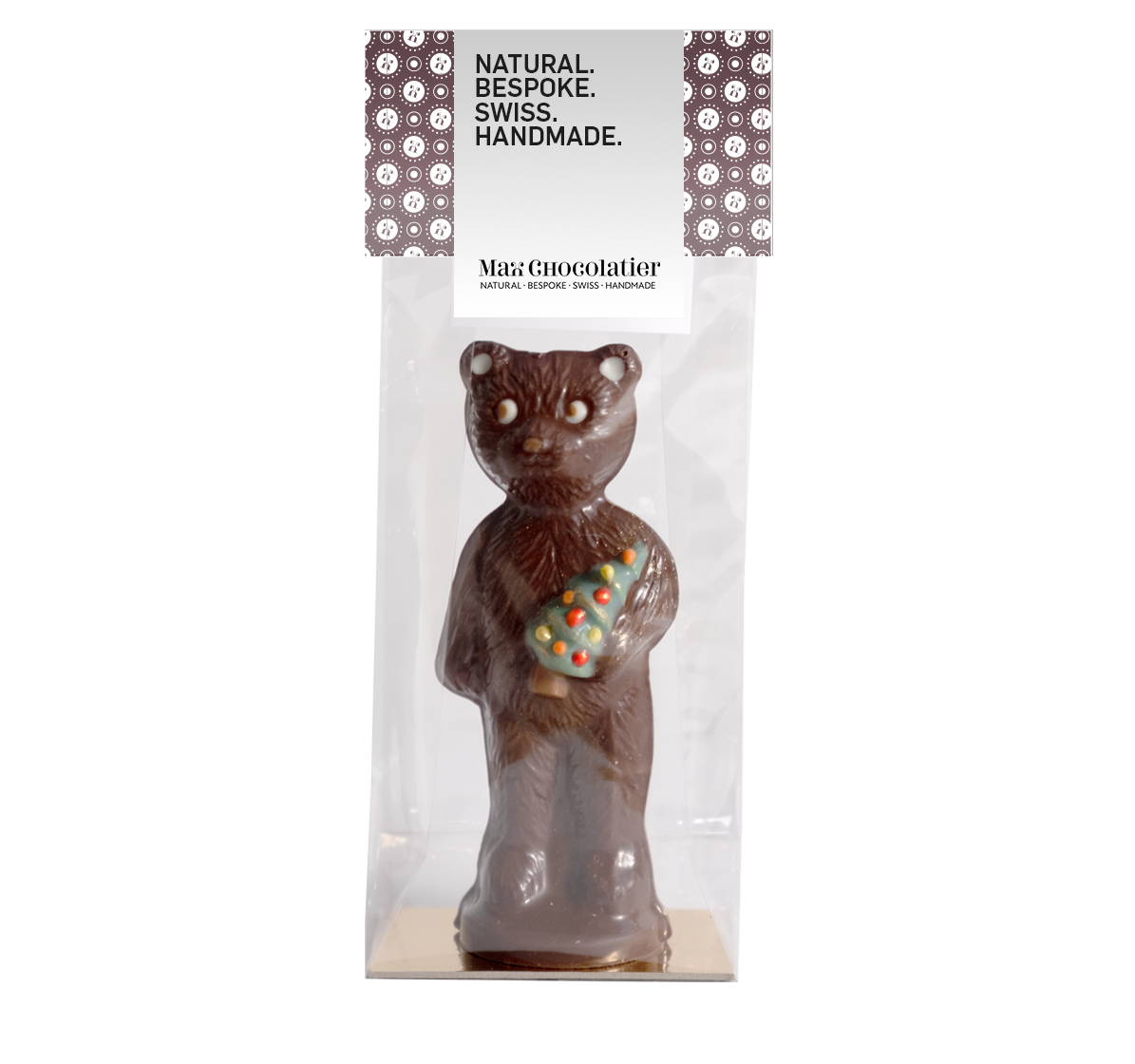 Bär mit Tannenbaum «Madagascar 68%»