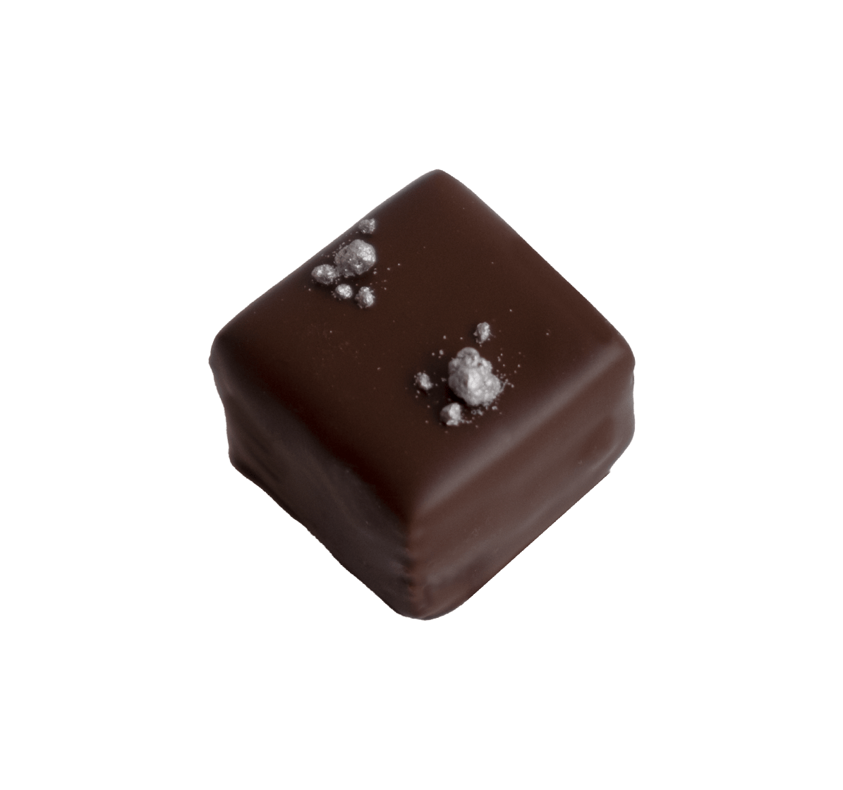 Handgemachte Praline mit Amaretto überzogen mit dunkler Schokolade - Max Chocolatier