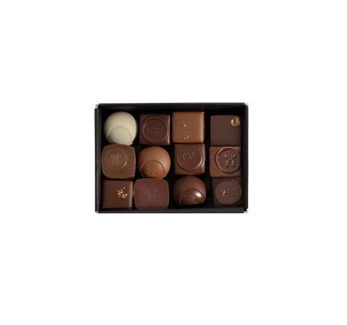 Pralinen Herbst, 12 Stück