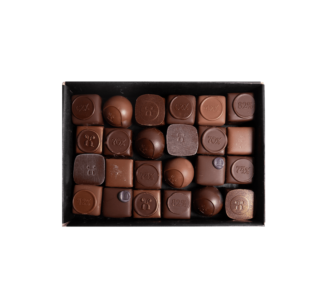 Pralinen assortiert Sommer, 24 Stück