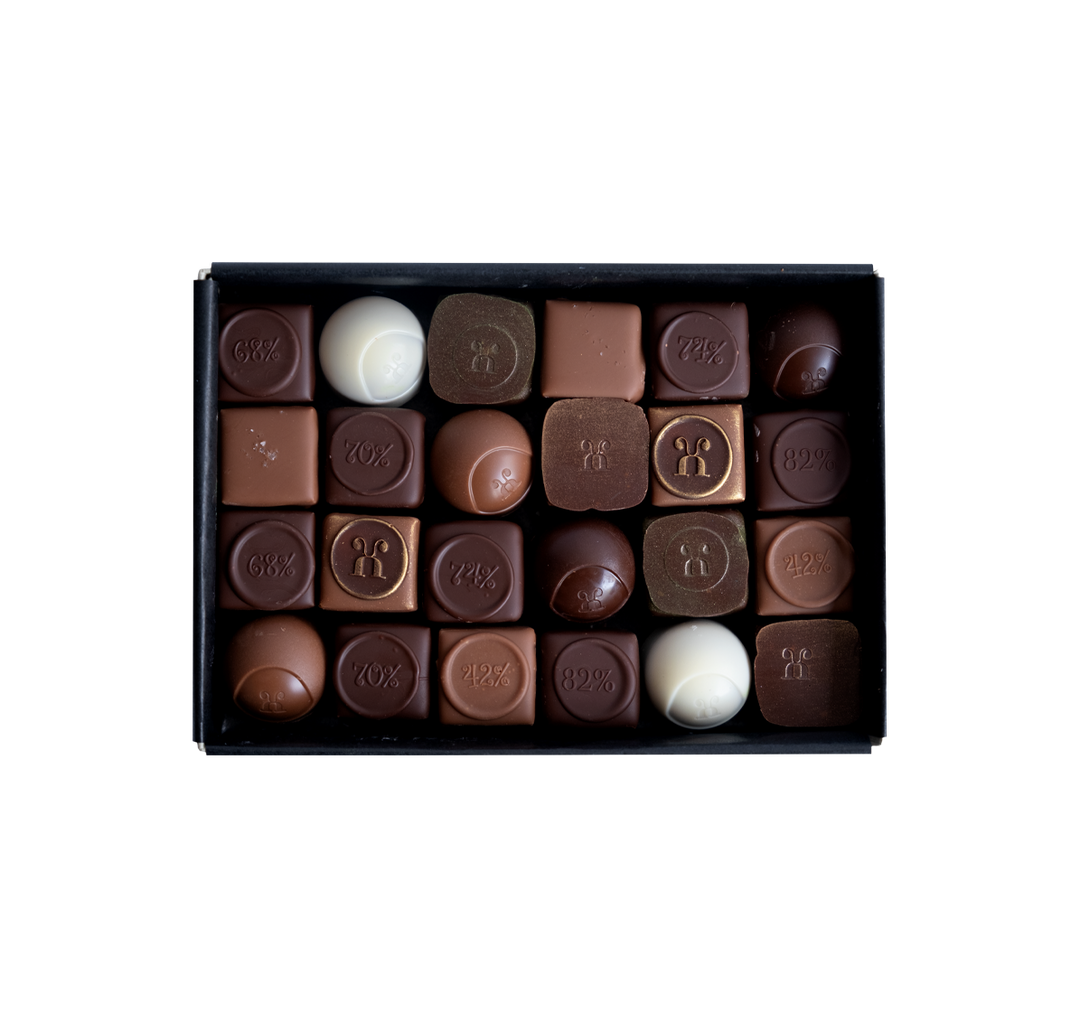 Pralinen alkoholfrei Winter, 24 Stück