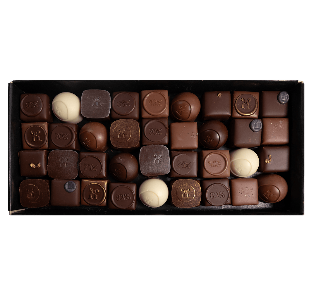 Pralinen assortiert Sommer, 36 Stück