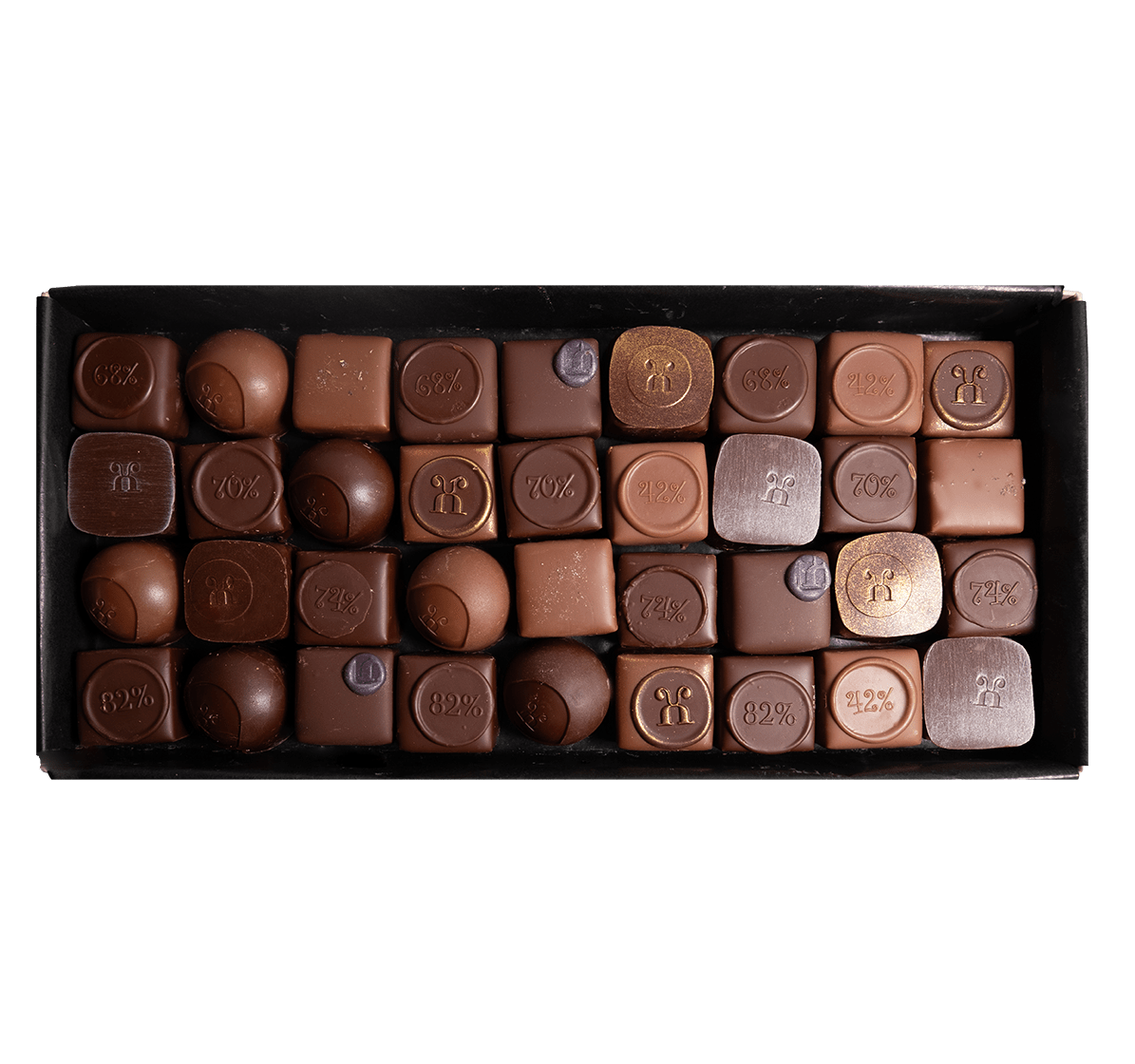 Pralinen alkoholfrei Sommer, 36 Stück