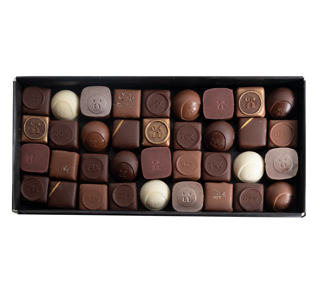 Pralinen assortiert Frühling, 36 Stück