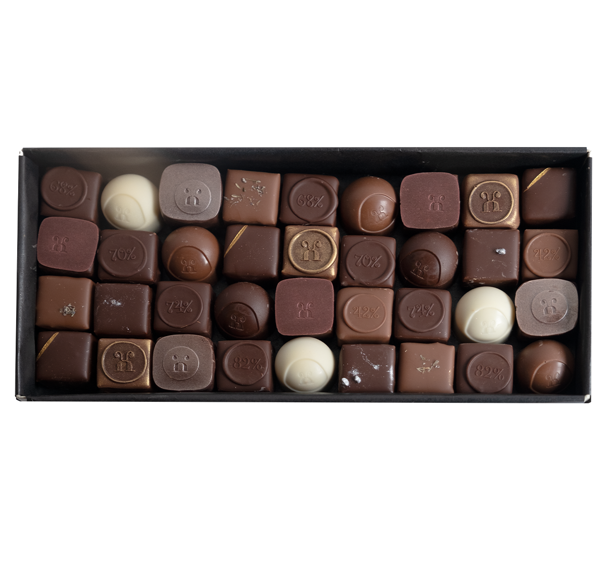 Pralinen alkoholfrei, 36 Stück