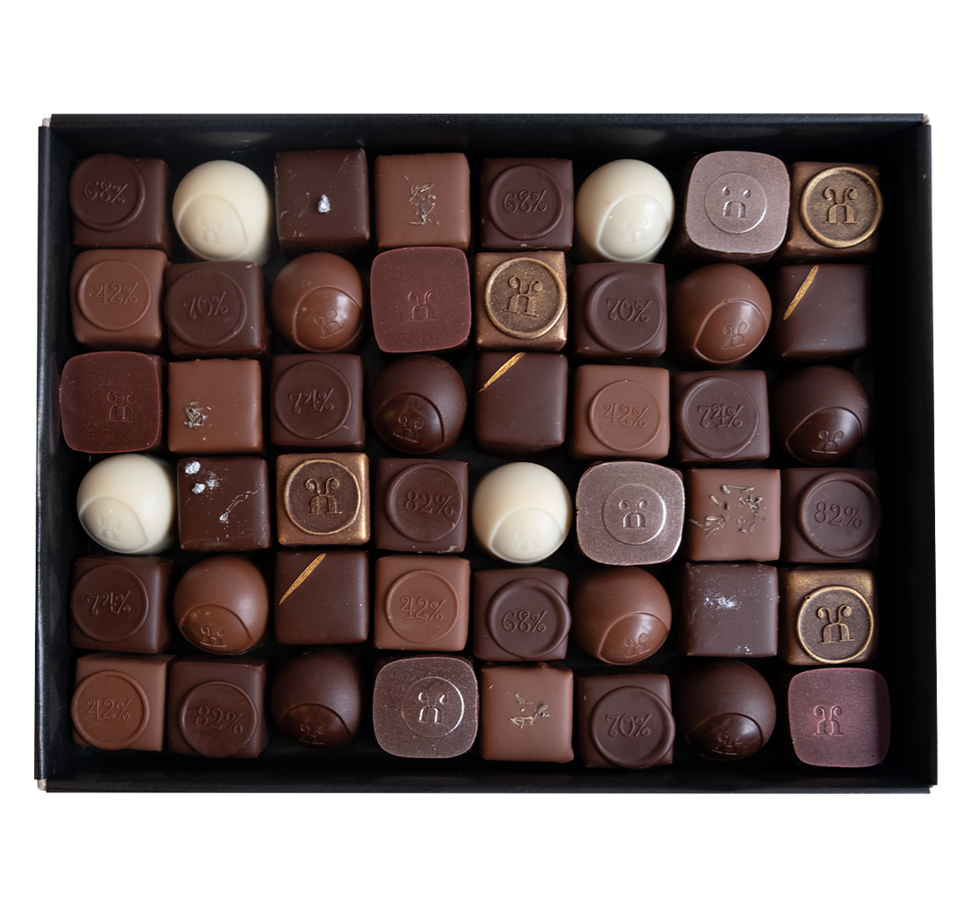 Pralinen assortiert Frühling, 48 Stück