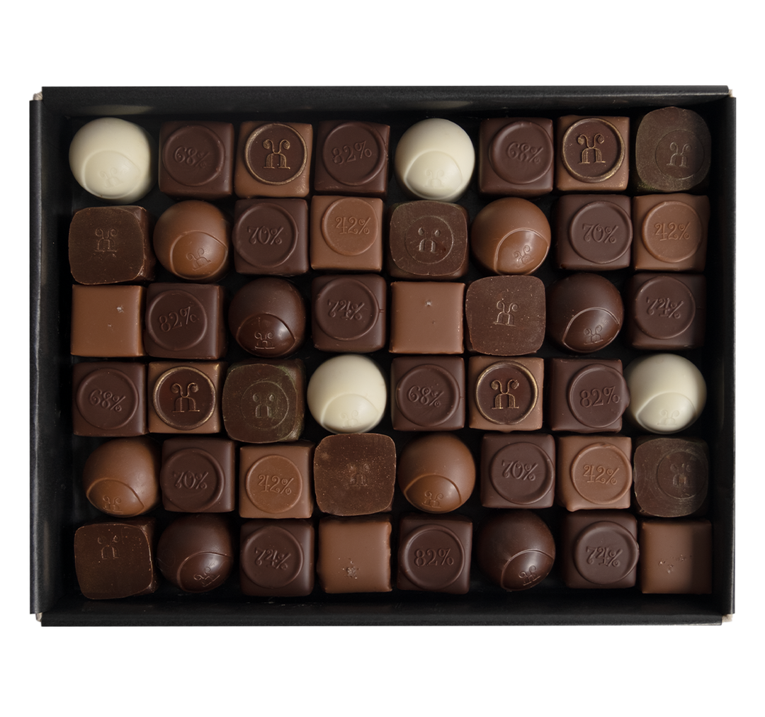 Pralinen alkoholfrei Winter, 48 Stück