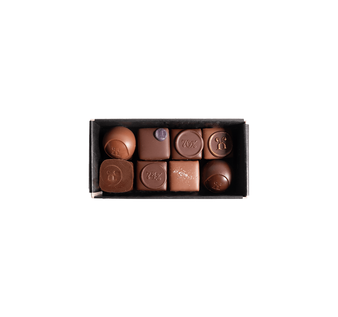 Pralinen assortiert Sommer, 8 Stück