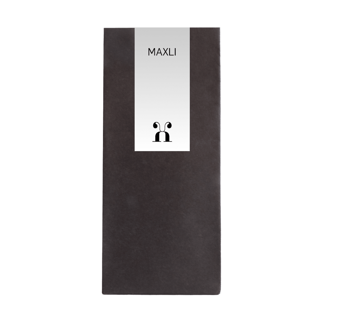 Kleines Säckli in braun gefüllt mit einer handgemachten, saisonalen Überraschung -  Max Chocolatier