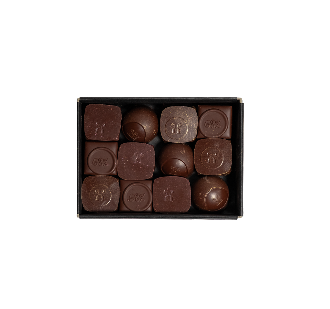 Pralinen vegan Winter, 12 Stück